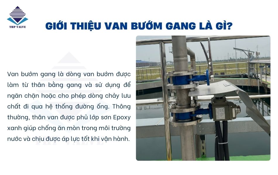 giới thiệu về van bướm gang
