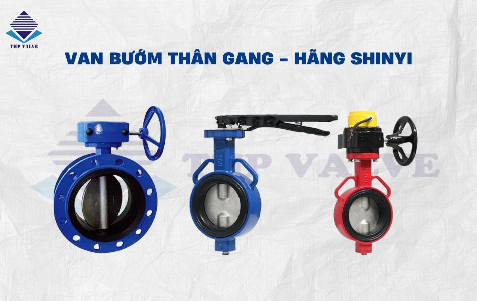 van bướm thân gang hãng shinyi