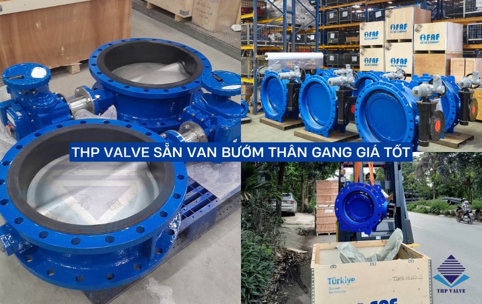mua van bướm thân gang sẵn kho, giá tốt