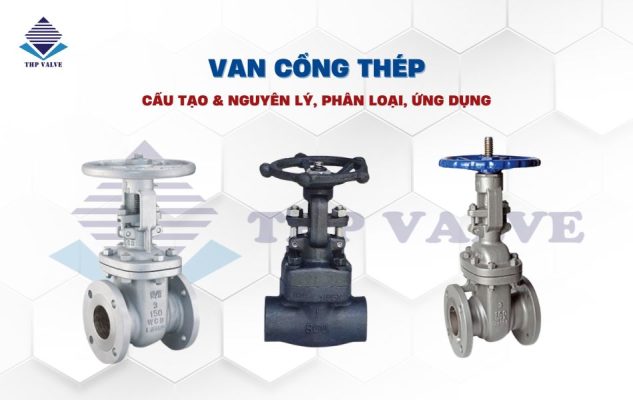 van cổng thép
