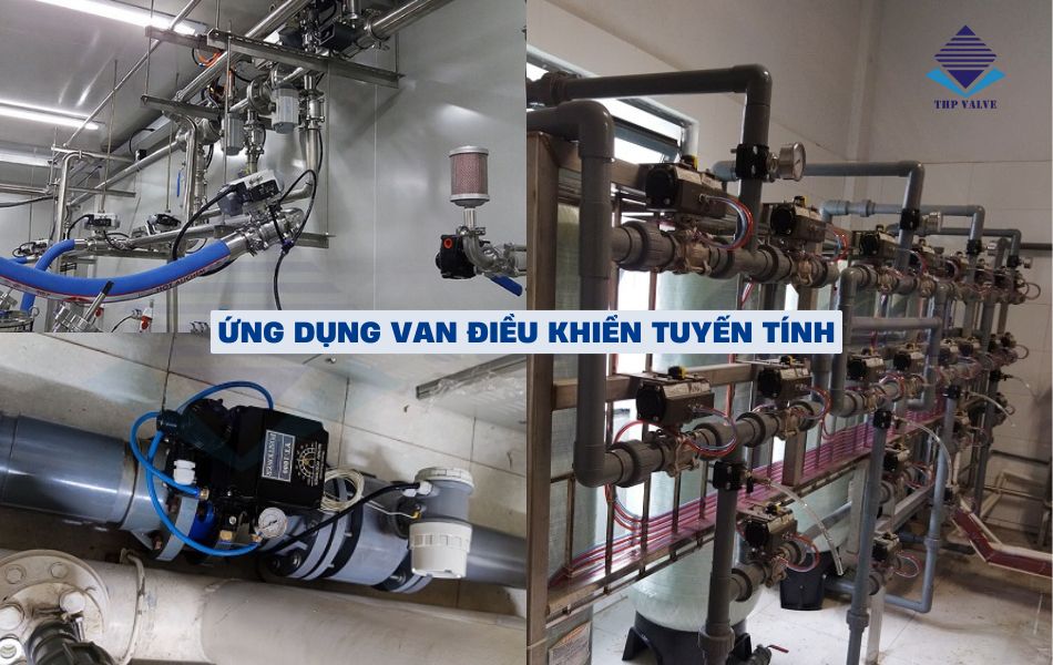 ứng dụng van điều khiển tuyến tính