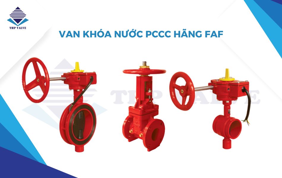 van khóa nước pccc thương hiệu faf