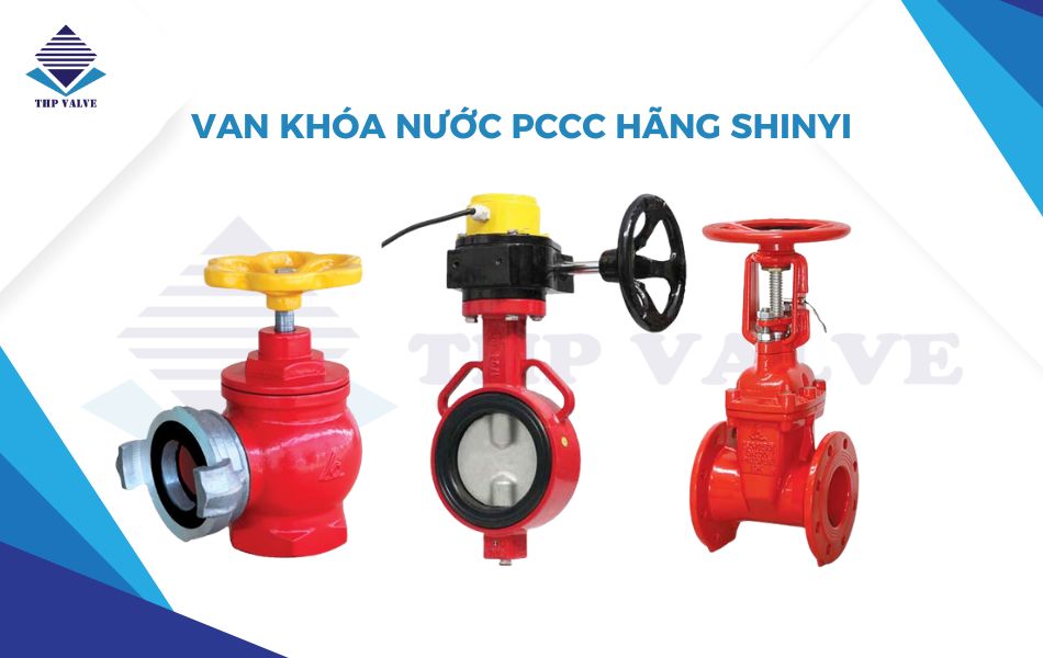 van khóa nước pccc thương hiệu shinyi