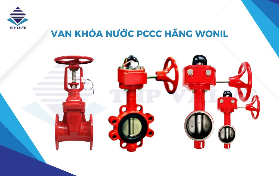 van khóa nước pccc thương hiệu wonil