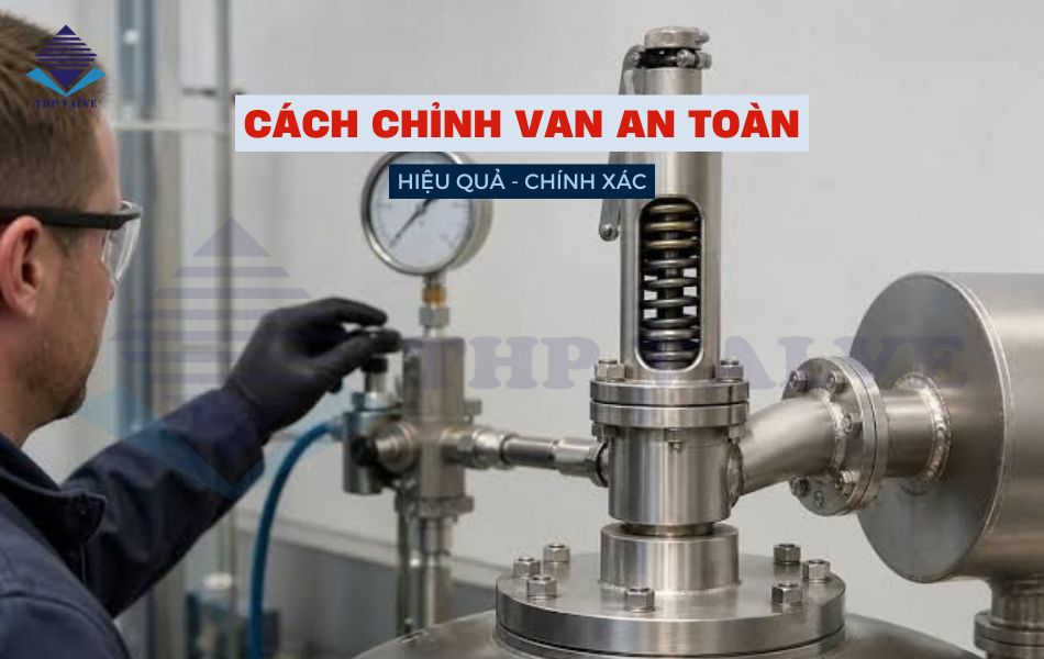 cách chỉnh van an toàn