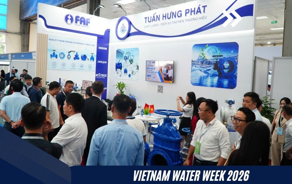 Tuấn Hưng Phát khép lại Vietnam Water Week 2026 với nhiều dấu ấn đáng nhớ