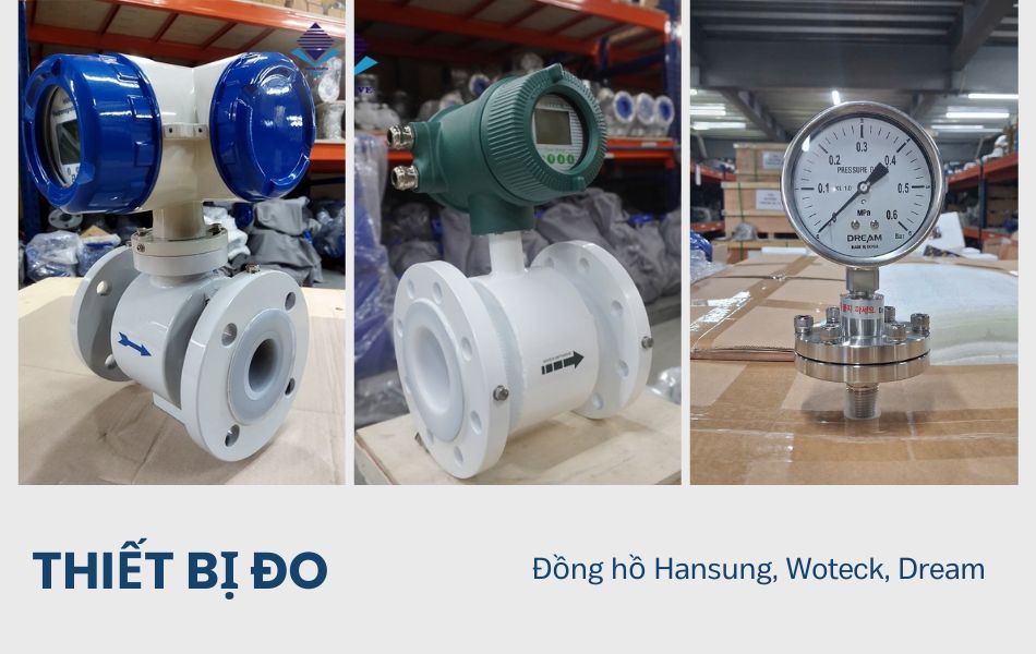 Đồng hồ nước Hansung, Woteck cùng các thiết bị đo Dream có mặt tại triển lãm