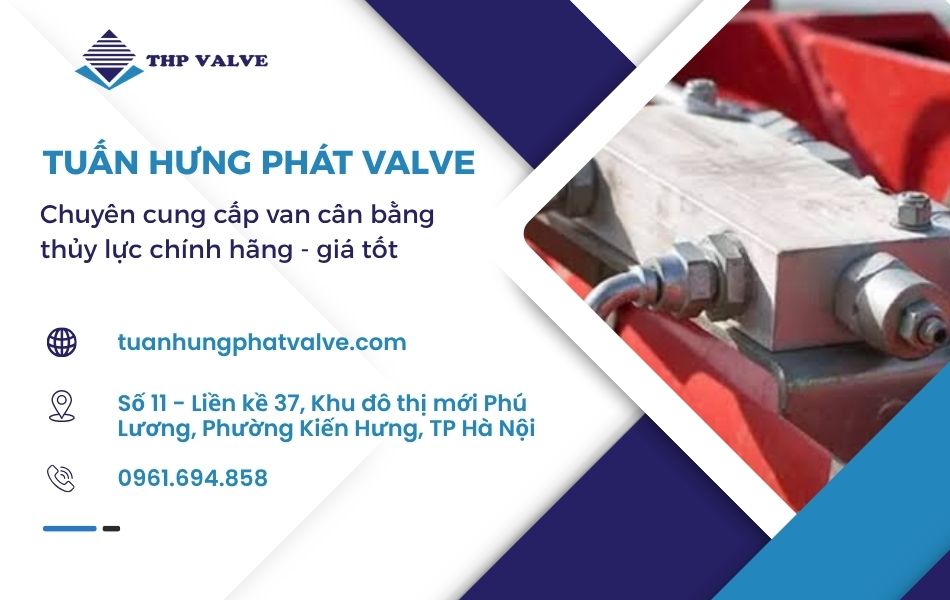 địa chỉ mua van cân bằng thủy lực chính hãng, giá tốt