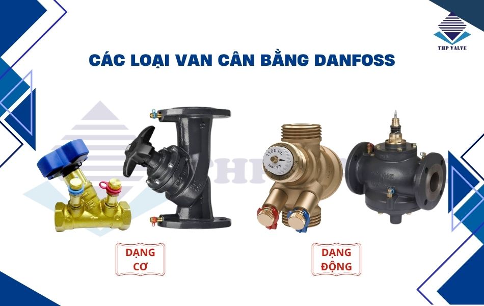 các loại van cân bằng danfoss thông dụng