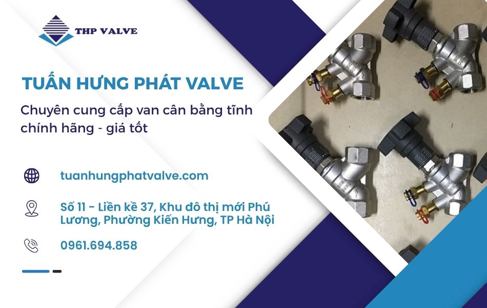 địa chỉ mua van cân bằng tĩnh đáng tin cậy