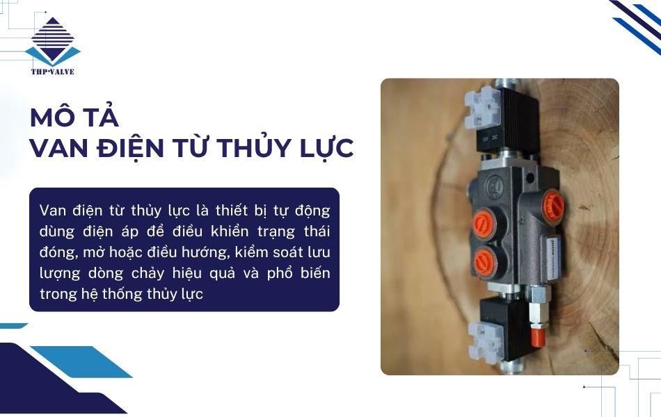 giới thiệu về van điện từ thuỷ lực